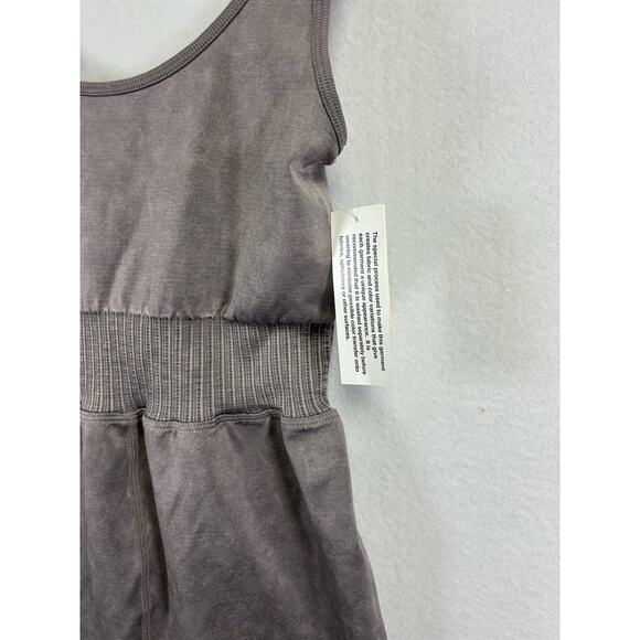 Aeropostale Gray Seamless Workout Bodysuit Medium Active Gym Athleisure - Picture 6 of 12